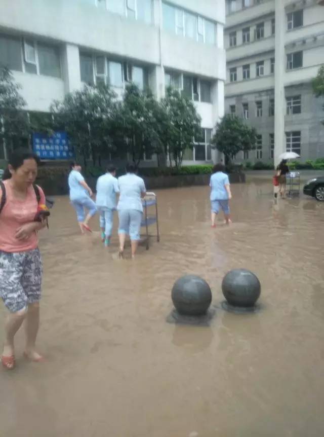 致敬暴雨时守护我们的人,致敬在暴雨中的坚守