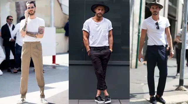 应该怎么样扎衣服才好看,运动时上衣怎么扎起来