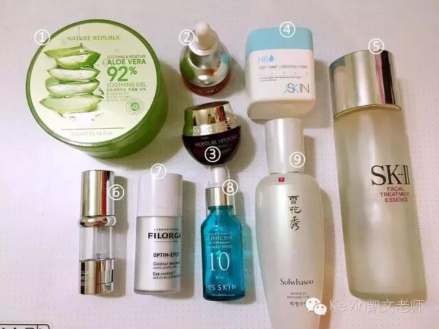 kevin老师推荐护肤品,kevin老师推荐补水