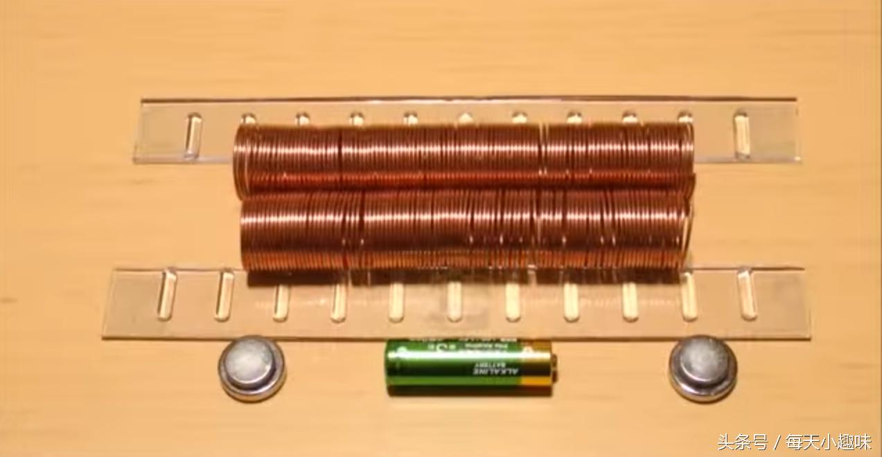 磁悬浮小火车小制作方法,自制磁吸小火车