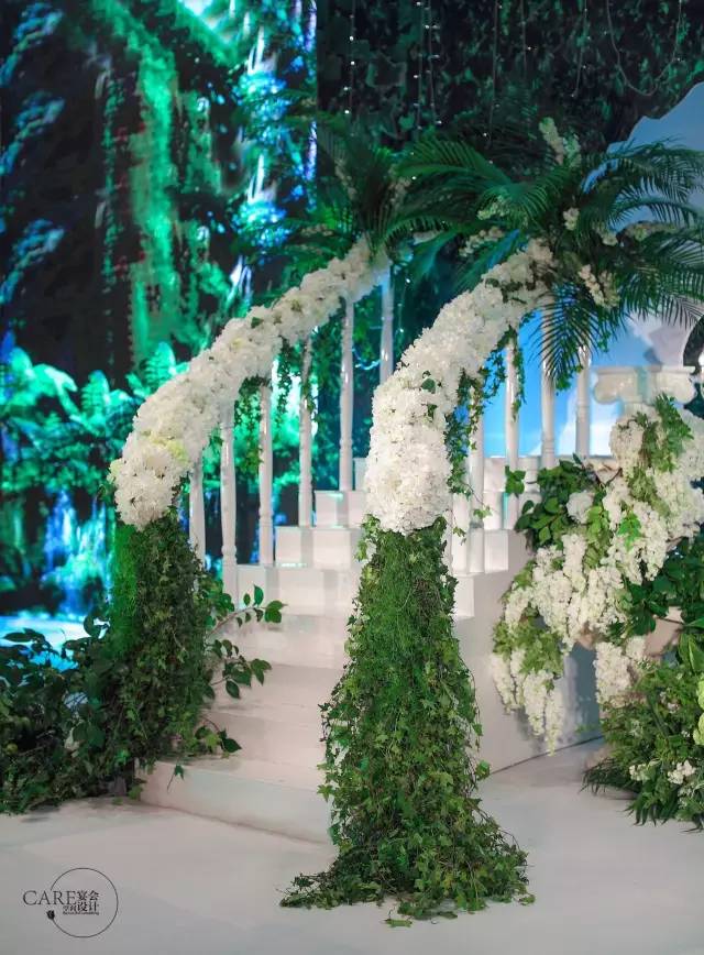 森系婚礼案例,独一无二的浪漫森系婚礼