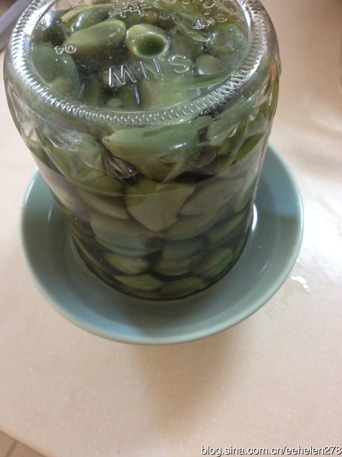 四川酸豆角的腌制方法不会长白毛,酸豆角上面长白毛正常吗