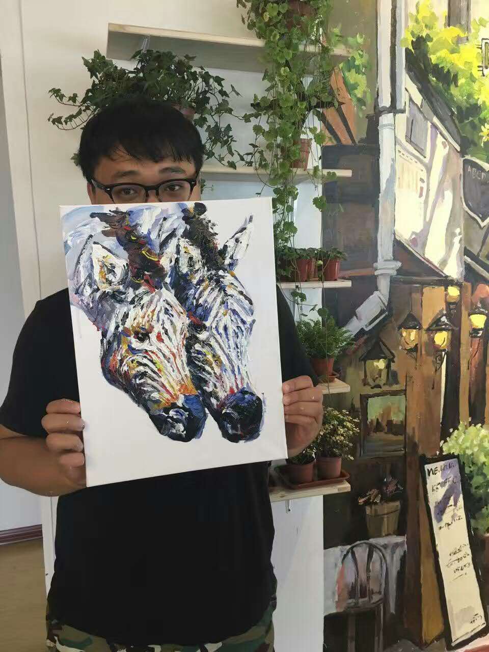 在青蓝树培养艺术“细菌”