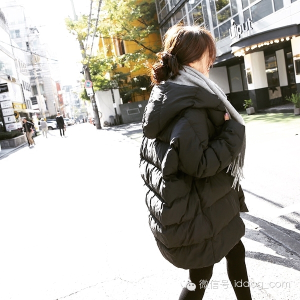 韩版洋气时尚羽绒服保暖又洋气 (韩国流行的冬天长款羽绒服)