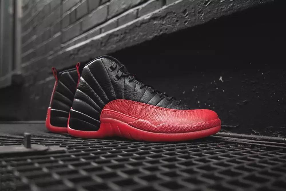 中古球鞋38.5码aj12,aj12黑红球鞋推荐