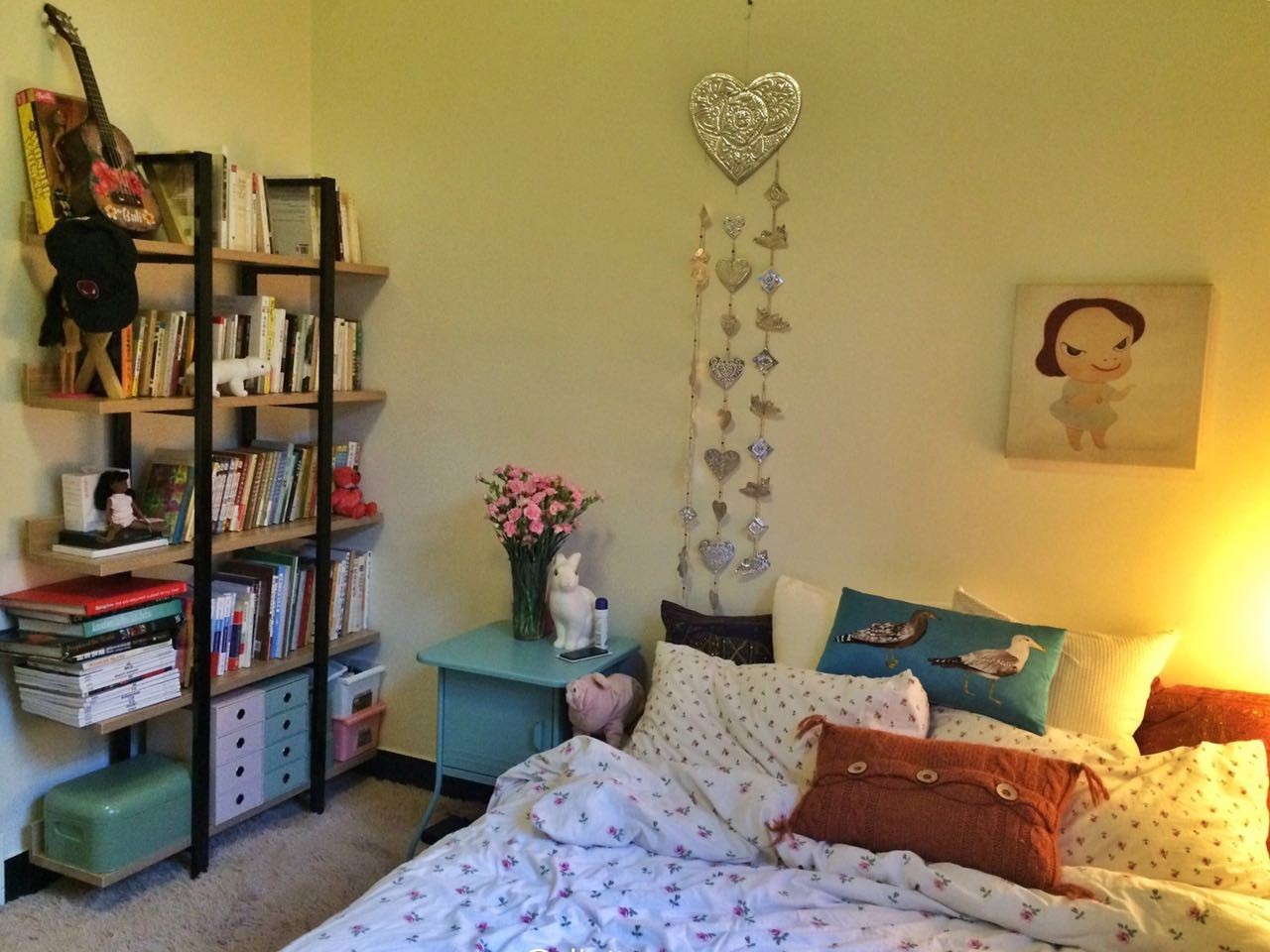 女生花1700改造破旧出租屋,90后女生独自租房改造毛坯房