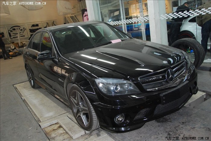 全记录怪兽版奔驰C63AMG改装C74