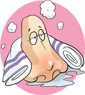 葱白插鼻孔可以治鼻塞吗,鼻子插大葱治疗鼻炎吗