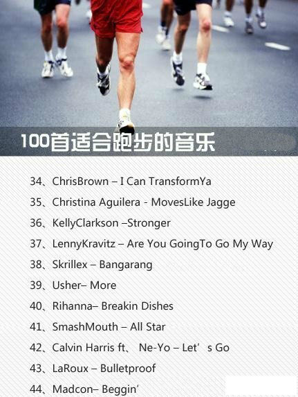 60分钟跑步专用音乐歌曲,100首跑步必听的超然歌曲