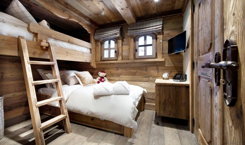 原木风卧室打造布置,木质卧室布置