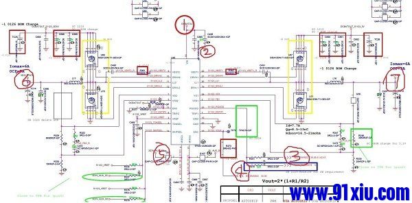 联想b490电源短路维修思路,联想b570e输入短路维修