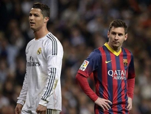 梅西c罗金球比赛视频,梅西c罗单挑