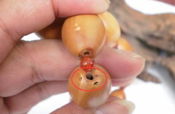 核雕常见瑕疵,核雕定制单籽出现瑕疵