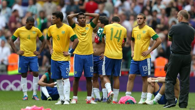 巴西足球里约夺冠历程,巴西淘汰赛魔咒