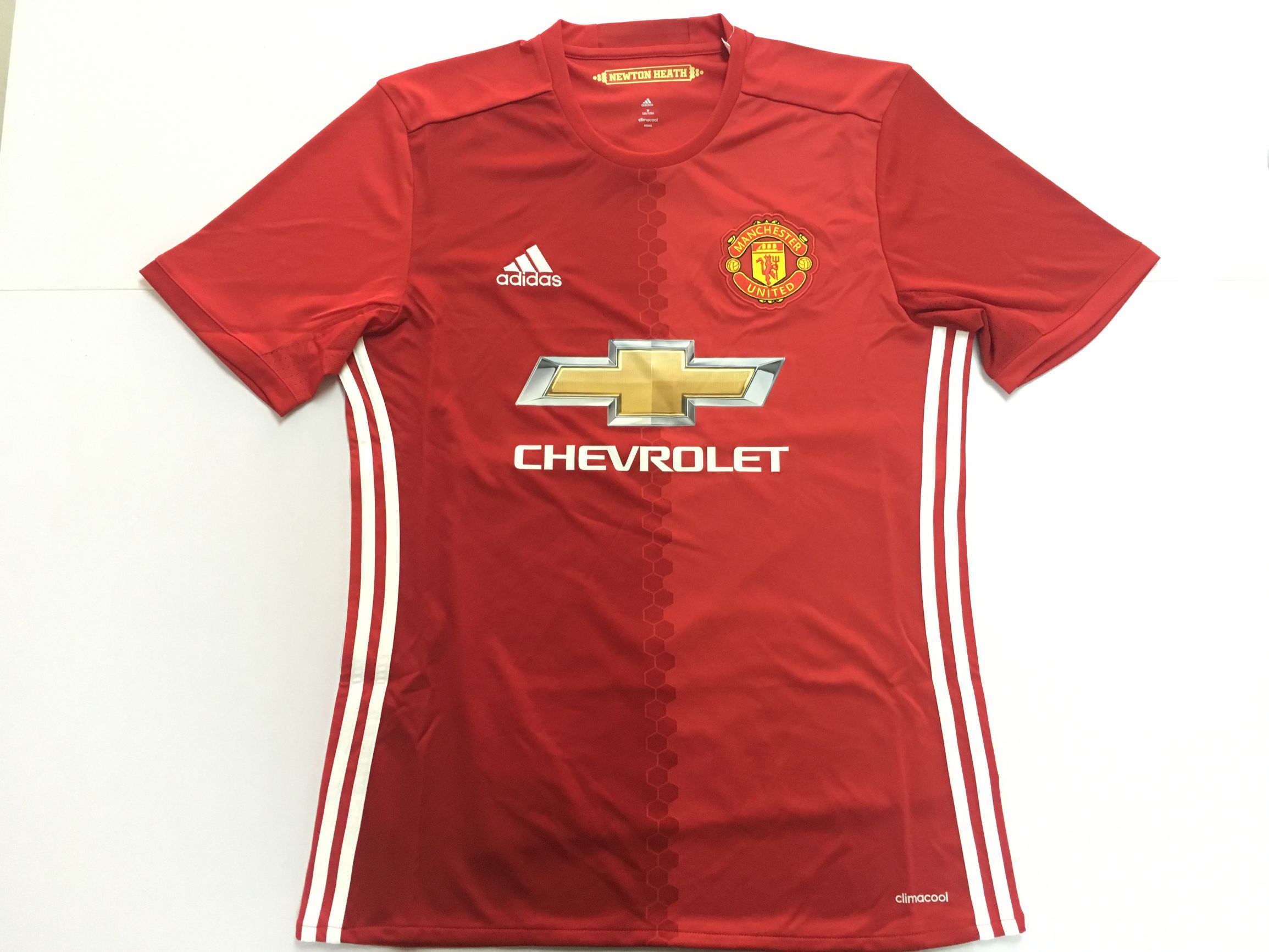 曼联2016主场球衣,曼联16-17赛季