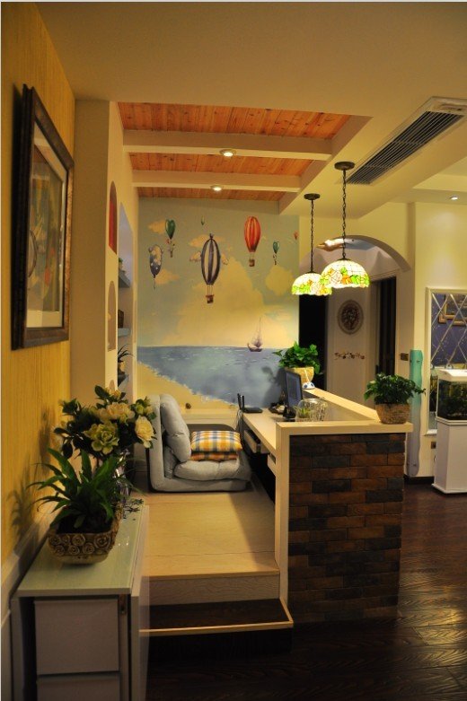 深圳地中海榻榻米定制风格,地中海榻榻米卧室装修效果图