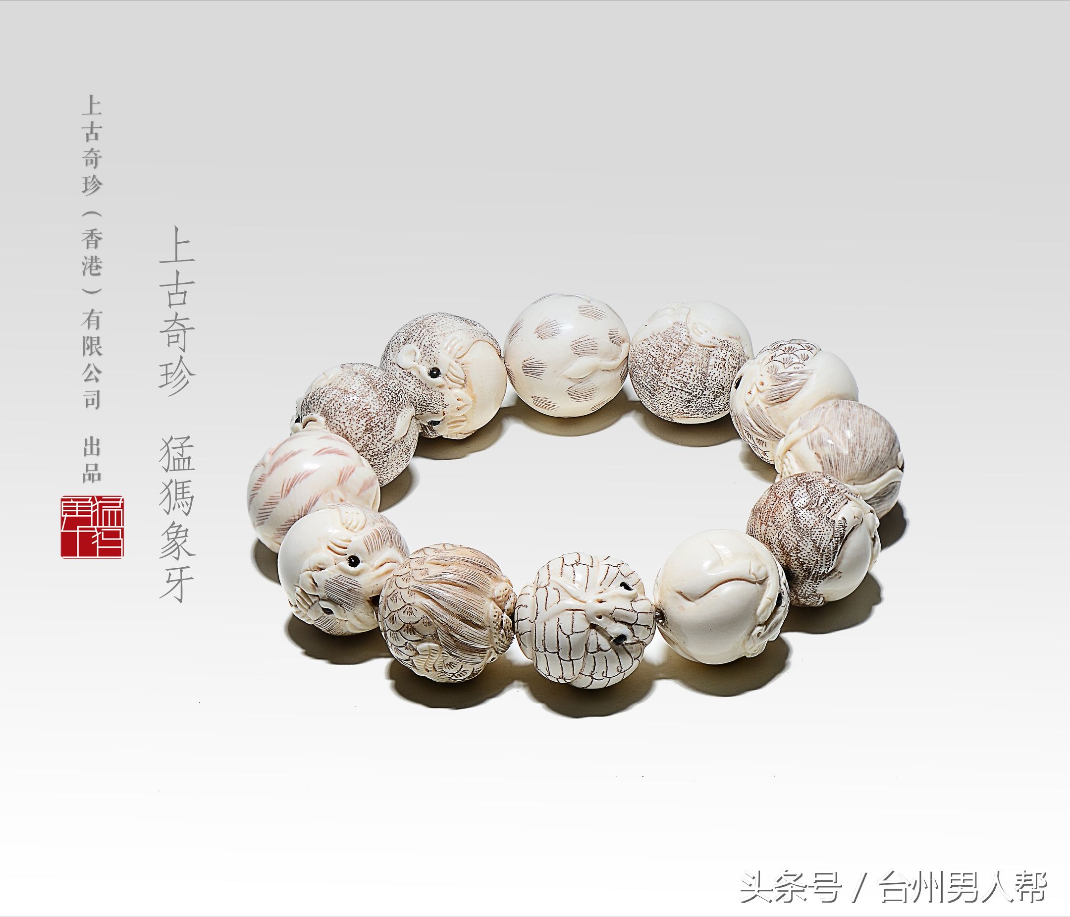 冰封数万年的猛犸象,藏传老猛犸象牙