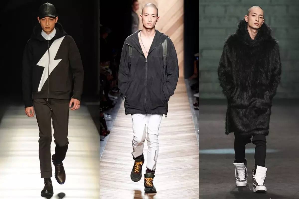 痞帅纹身寸头,寸头纹身潮男图片