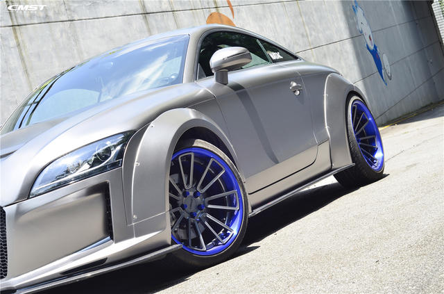 奥迪tt改造,奥迪tt升级备胎炮