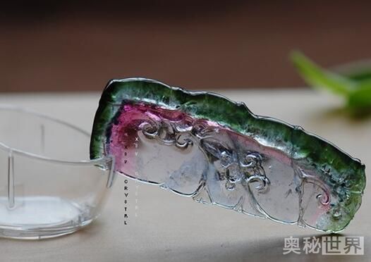 慈禧的墓中的西瓜碧玺,西瓜碧玺慈禧太后