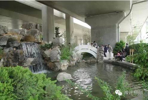 桥底滨水空间,桥底空间利用