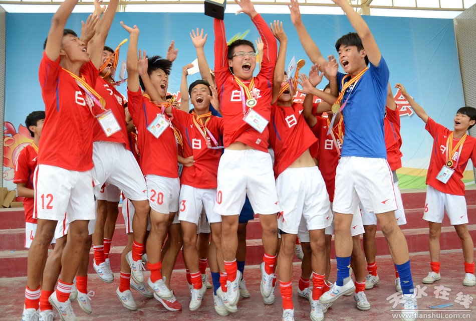 甘肃省第三届中学生运动会,甘肃中学生运动会张掖男子足球