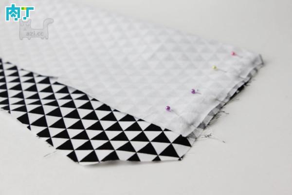 信封式手拿包布艺,布艺钱包的缝制方法图解