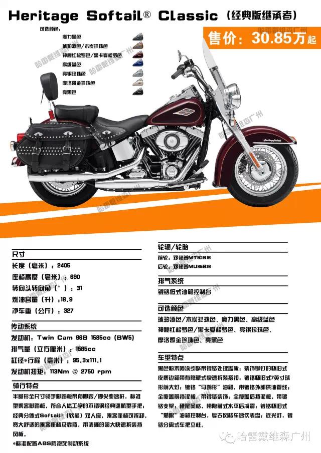 2017年哈雷摩托车全车系车型价格,哈雷sportsters2021和2022款什么区别