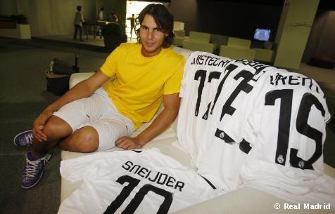 当足球遇上网球:巴萨名宿的侄子竟是皇马死忠