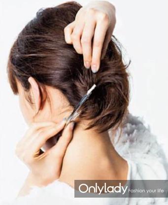 日本妹子的头发怎么扎,日本女生打理发型教程