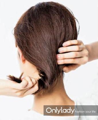 日本妹子的头发怎么扎,日本女生打理发型教程