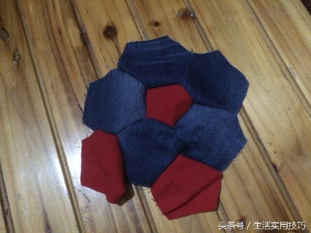 牛仔裤改足球,牛仔裤改造男童衣服