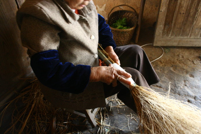 农村老家扫把,农村扫谷子扫把