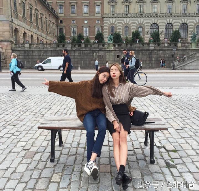 闺蜜秋季旅行出游服装,秋季闺蜜穿搭