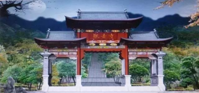 一口气看懂寺庙布局和佛像,寺庙大殿拜佛图