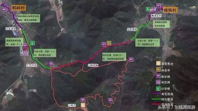 东钱湖旅游攻略徒步路线图,东钱湖古道徒步