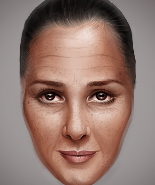 脸上疤痕绘画教程,怎么画雀斑p图