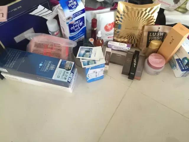 韩国买东西回来,韩国买买买