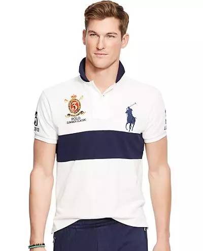 美国polo衫和中国polo衫,保罗polo品牌男装polo衫圆领正品