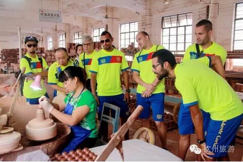 周末,澳门蒙地卡罗体育会到钦州考察,这两天你见到他们了吗?