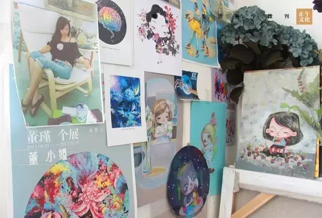 艺术工场·现实版的爱丽丝，董小姐醉心画花画夜画梦境
