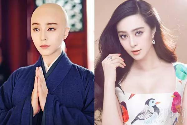 五大当红女星光头照,最惊艳的女星光头