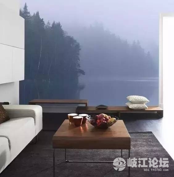 嫌白墙单调,家里墙壁太单调就试试贴点墙纸