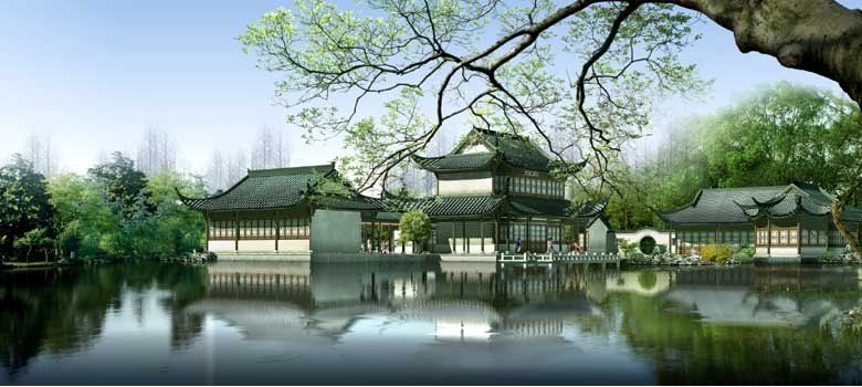 南方园林设计特点,中国古代园林的洞门及其设计说明