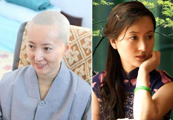 五大当红女星光头照,最惊艳的女星光头