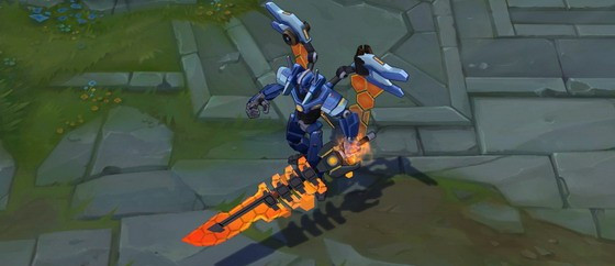 剁手*党**推荐:英雄联盟里酷炫主题机甲风皮肤。