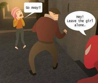 女生夜晚单独走夜路被尾随,女子夜间遭人尾随殴打