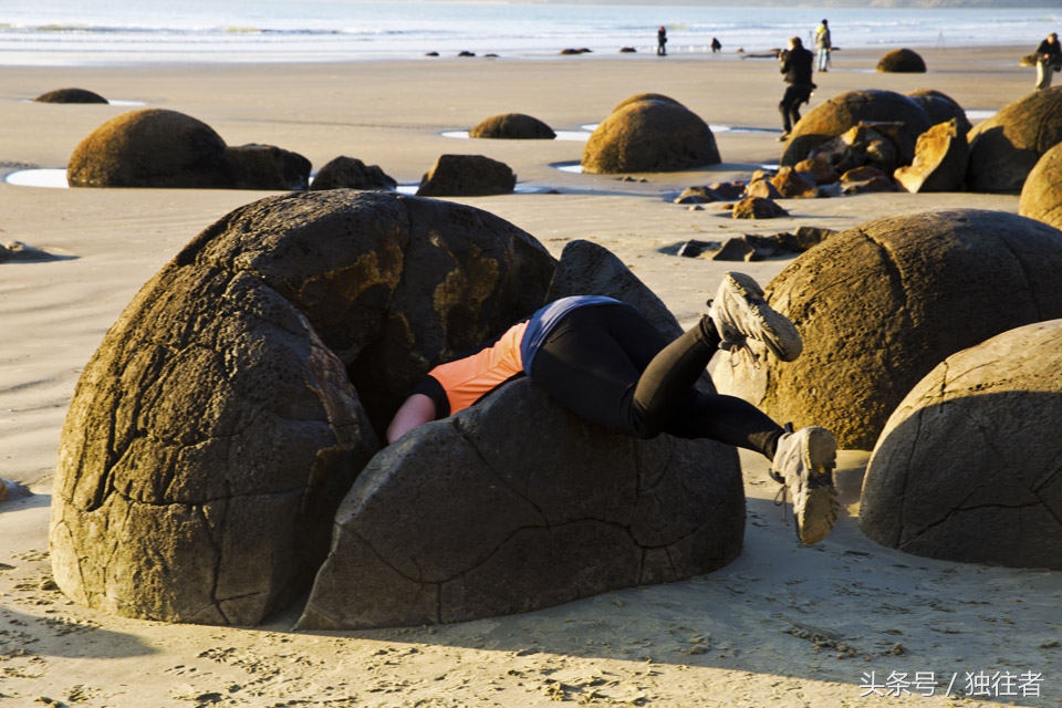 摩拉基大圆石,摩拉基大圆石沙滩