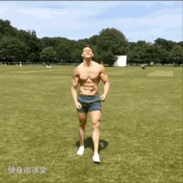 肌肉最猛而且非常帅的肌肉男,180斤胖子和180斤肌肉男对比图