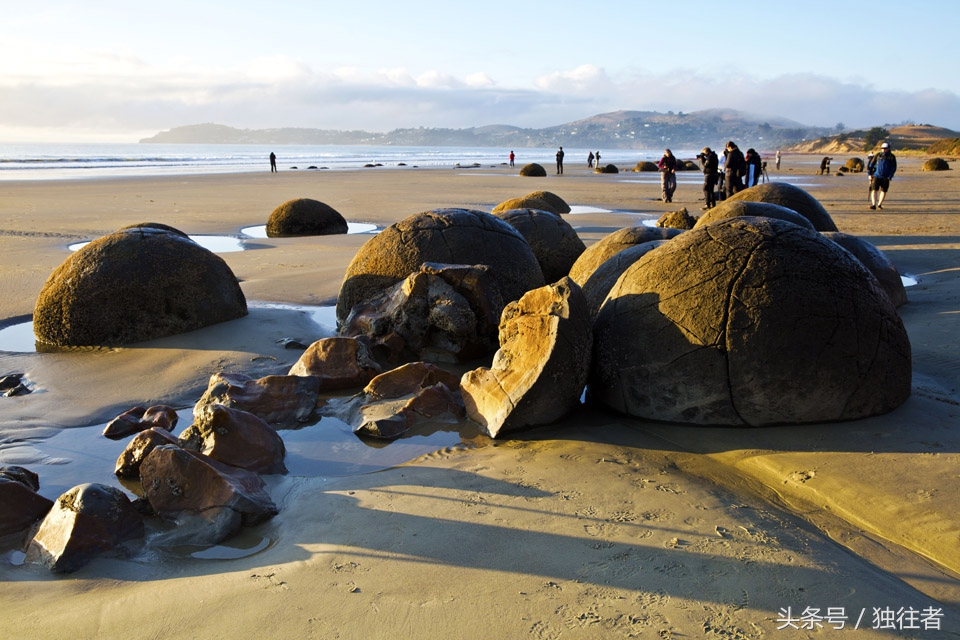 摩拉基大圆石,摩拉基大圆石沙滩